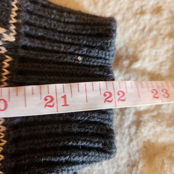 Sweater Loft New York Vintage Lace Trim Sweater Blue Size Medium - Picture 9 of 9